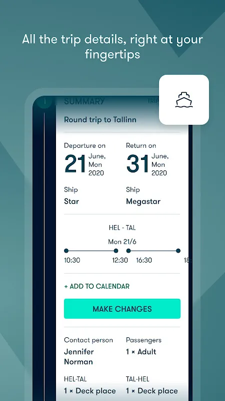 Tallink Silja Line screenshot 2